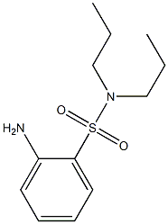 2-amino-N,N-dipropylbenzenesulfonamide 结构式