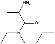 2-amino-N-butyl-N-ethylpropanamide 结构式