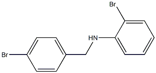 2-bromo-N-[(4-bromophenyl)methyl]aniline 结构式