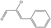 2-chloro-3-phenylprop-2-enal 结构式