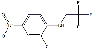 2-氯-4-硝基-N-(2,2,2-三氟乙基)苯胺 结构式