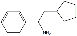 2-cyclopentyl-1-phenylethanamine 结构式