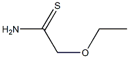 2-ethoxyethanethioamide 结构式