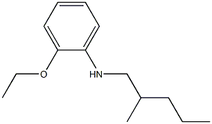 2-ethoxy-N-(2-methylpentyl)aniline 结构式
