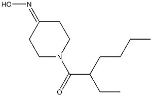 2-ethyl-1-[4-(hydroxyimino)piperidin-1-yl]hexan-1-one 结构式