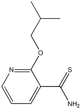 2-isobutoxypyridine-3-carbothioamide 结构式
