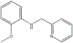 2-methoxy-N-(pyridin-2-ylmethyl)aniline 结构式