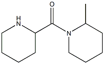 2-methyl-1-(piperidin-2-ylcarbonyl)piperidine 结构式