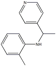 2-methyl-N-[1-(pyridin-4-yl)ethyl]aniline 结构式
