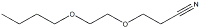 3-(2-butoxyethoxy)propanenitrile 结构式