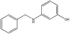 3-(benzylamino)phenol 结构式