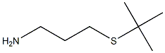 3-(tert-butylsulfanyl)propan-1-amine 结构式