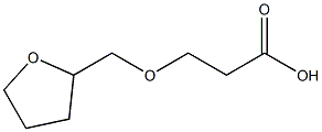 3-(tetrahydrofuran-2-ylmethoxy)propanoic acid 结构式