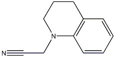 3,4-dihydroquinolin-1(2H)-ylacetonitrile 结构式