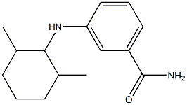 3-[(2,6-dimethylcyclohexyl)amino]benzamide 结构式