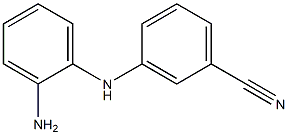 3-[(2-aminophenyl)amino]benzonitrile 结构式