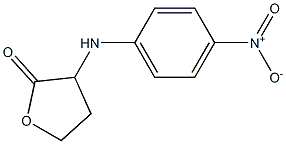 3-[(4-nitrophenyl)amino]oxolan-2-one 结构式