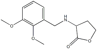 3-{[(2,3-dimethoxyphenyl)methyl]amino}oxolan-2-one 结构式