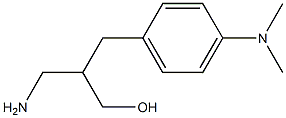 3-amino-2-{[4-(dimethylamino)phenyl]methyl}propan-1-ol 结构式