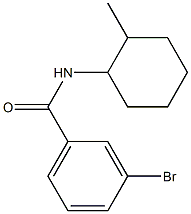 3-bromo-N-(2-methylcyclohexyl)benzamide 结构式