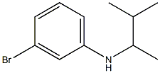 3-bromo-N-(3-methylbutan-2-yl)aniline 结构式