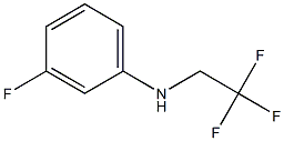 3-fluoro-N-(2,2,2-trifluoroethyl)aniline 结构式