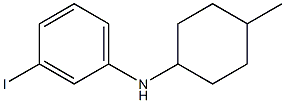 3-iodo-N-(4-methylcyclohexyl)aniline 结构式