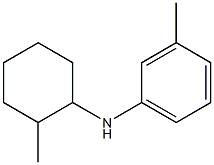 3-methyl-N-(2-methylcyclohexyl)aniline 结构式