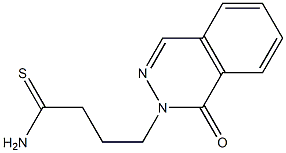 4-(1-oxophthalazin-2(1H)-yl)butanethioamide 结构式