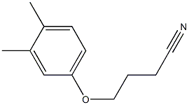4-(3,4-dimethylphenoxy)butanenitrile 结构式