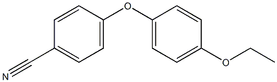 4-(4-ethoxyphenoxy)benzonitrile 结构式