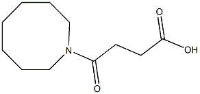 4-(azocan-1-yl)-4-oxobutanoic acid 结构式