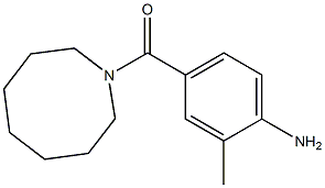 4-(azocan-1-ylcarbonyl)-2-methylaniline 结构式