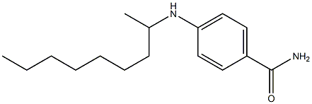 4-(nonan-2-ylamino)benzamide 结构式