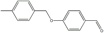 4-[(4-methylphenyl)methoxy]benzaldehyde 结构式