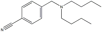 4-[(dibutylamino)methyl]benzonitrile 结构式