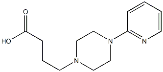 4-[4-(pyridin-2-yl)piperazin-1-yl]butanoic acid 结构式