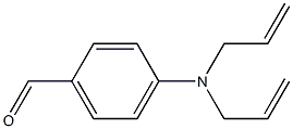 4-[bis(prop-2-en-1-yl)amino]benzaldehyde 结构式