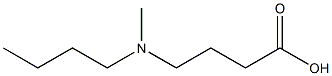 4-[butyl(methyl)amino]butanoic acid 结构式