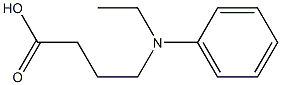 4-[ethyl(phenyl)amino]butanoic acid 结构式