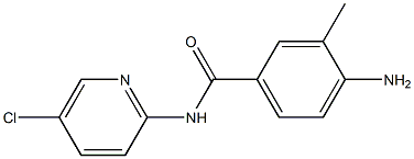 4-amino-N-(5-chloropyridin-2-yl)-3-methylbenzamide 结构式