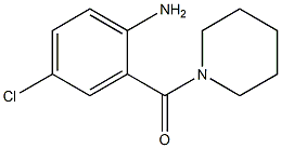 4-chloro-2-(piperidin-1-ylcarbonyl)aniline 结构式