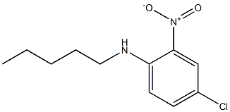 4-chloro-2-nitro-N-pentylaniline 结构式