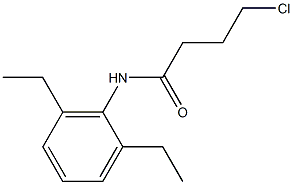 4-chloro-N-(2,6-diethylphenyl)butanamide 结构式