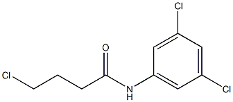 4-chloro-N-(3,5-dichlorophenyl)butanamide 结构式