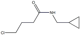 4-chloro-N-(cyclopropylmethyl)butanamide 结构式