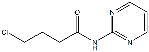 4-chloro-N-pyrimidin-2-ylbutanamide 结构式