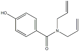 4-hydroxy-N,N-bis(prop-2-en-1-yl)benzamide 结构式