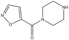 5-(piperazin-1-ylcarbonyl)-1,2-oxazole 结构式