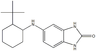 5-[(2-tert-butylcyclohexyl)amino]-2,3-dihydro-1H-1,3-benzodiazol-2-one 结构式